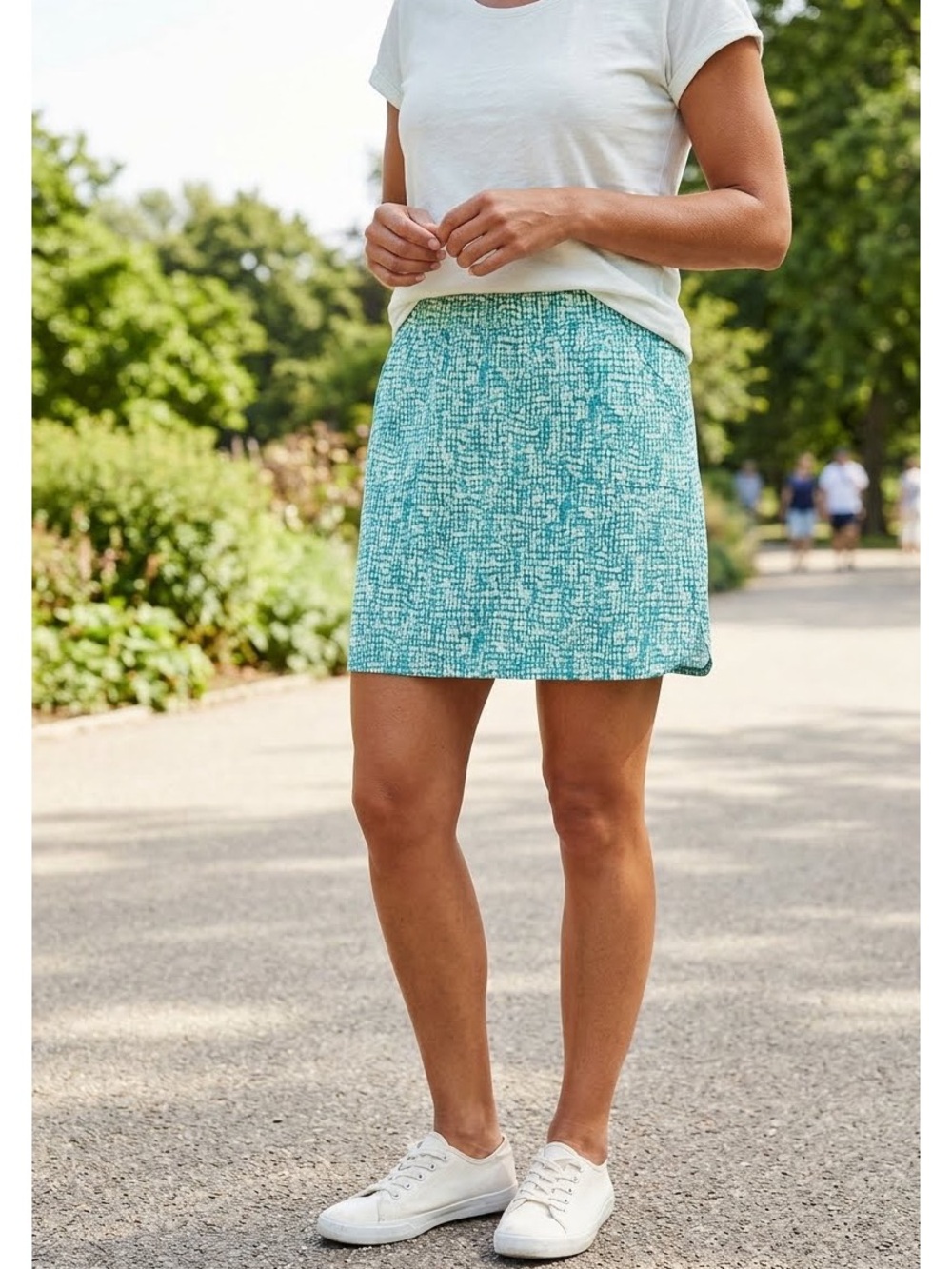 Chico’s Pull On Active Skort Size 4 Chico’s Size 0 Coastal Preppy Activewear